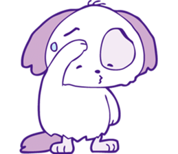 Hanging ear "Pockie" sticker #7709102