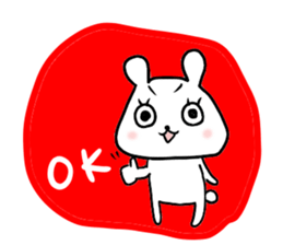 white bear yukichan sticker #7709308