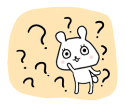 white bear yukichan sticker #7709311