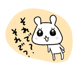 white bear yukichan sticker #7709319