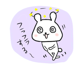 white bear yukichan sticker #7709328