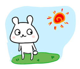 white bear yukichan sticker #7709332