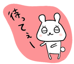 white bear yukichan sticker #7709345