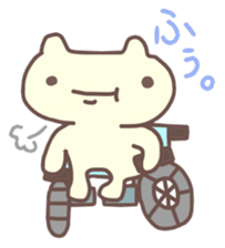 Wheelchair friends 3 sticker #7709591