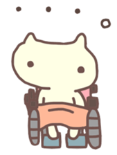 Wheelchair friends 3 sticker #7709606