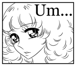 Shining Shoujo manga(comic)2 sticker #7709870