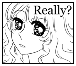 Shining Shoujo manga(comic)2 sticker #7709874