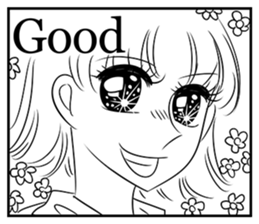 Shining Shoujo manga(comic)2 sticker #7709876