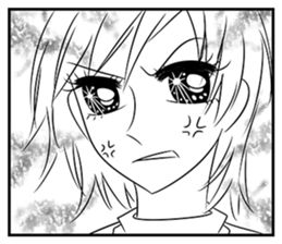 Shining Shoujo manga(comic)2 sticker #7709884