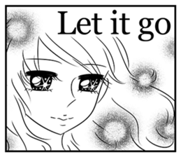 Shining Shoujo manga(comic)2 sticker #7709889