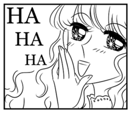 Shining Shoujo manga(comic)2 sticker #7709893