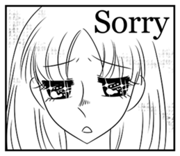 Shining Shoujo manga(comic)2 sticker #7709895