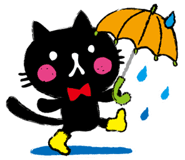 whiteCat & BlackCat Happy Daily Sticker sticker #7710149