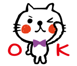 whiteCat & BlackCat Happy Daily Sticker sticker #7710150