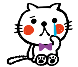 whiteCat & BlackCat Happy Daily Sticker sticker #7710152