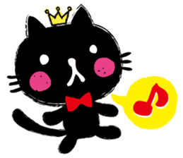 whiteCat & BlackCat Happy Daily Sticker sticker #7710153