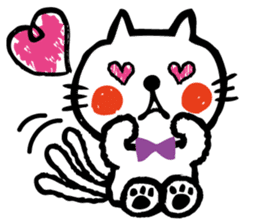 whiteCat & BlackCat Happy Daily Sticker sticker #7710154