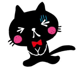 whiteCat & BlackCat Happy Daily Sticker sticker #7710155