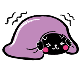 whiteCat & BlackCat Happy Daily Sticker sticker #7710156