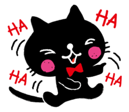 whiteCat & BlackCat Happy Daily Sticker sticker #7710164