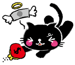 whiteCat & BlackCat Happy Daily Sticker sticker #7710183