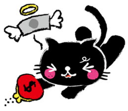 whiteCat & BlackCat Happy Daily Sticker sticker #7710183