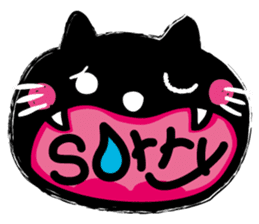 whiteCat & BlackCat Happy Daily Sticker sticker #7710185