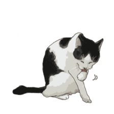 LIFE with lovely cats sticker #7710350