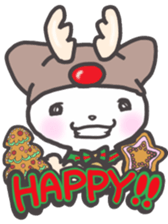 Halloween and Christmas with Gentlebear sticker #7710750