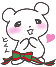 Halloween and Christmas with Gentlebear sticker #7710771