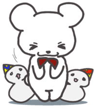 Halloween and Christmas with Gentlebear sticker #7710775