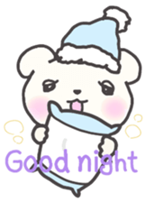 Halloween and Christmas with Gentlebear sticker #7710778