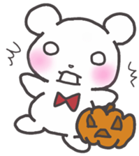Halloween and Christmas with Gentlebear sticker #7710780