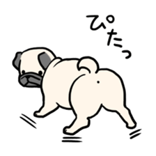 Me the Pug sticker #7710916