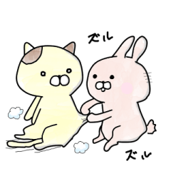 cat and rabbit2