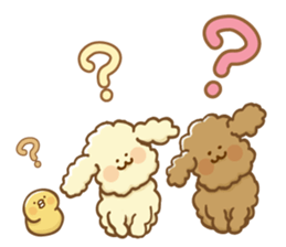 The toypoodle speaking honorifics sticker #7711101