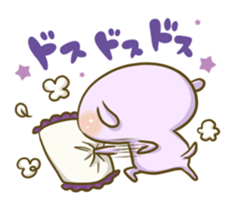 easygoing soft dog! sticker #7711671