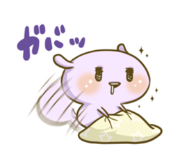 easygoing soft dog! sticker #7711673