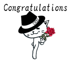 DandyCat English version sticker #7711910