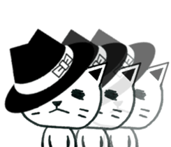 DandyCat English version sticker #7711927