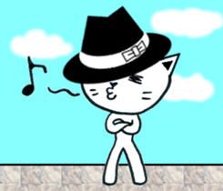 DandyCat English version sticker #7711929