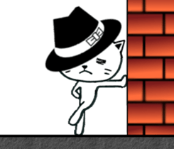 DandyCat English version sticker #7711937