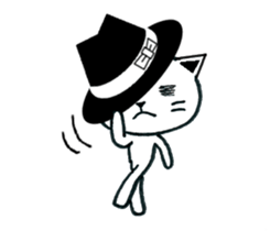 DandyCat English version sticker #7711945