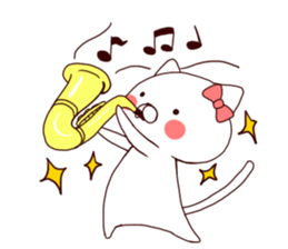 Sound!Stamp of wind music sticker #7711948