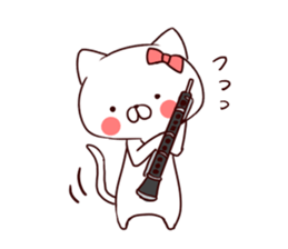 Sound!Stamp of wind music sticker #7711950