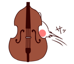 Sound!Stamp of wind music sticker #7711966