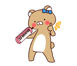 Sound!Stamp of wind music sticker #7711971