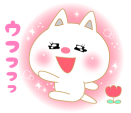 Soft pastel cat there were.2 sticker #7712324