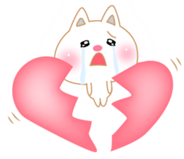 Soft pastel cat there were.2 sticker #7712336