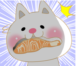 Soft pastel cat there were.2 sticker #7712339